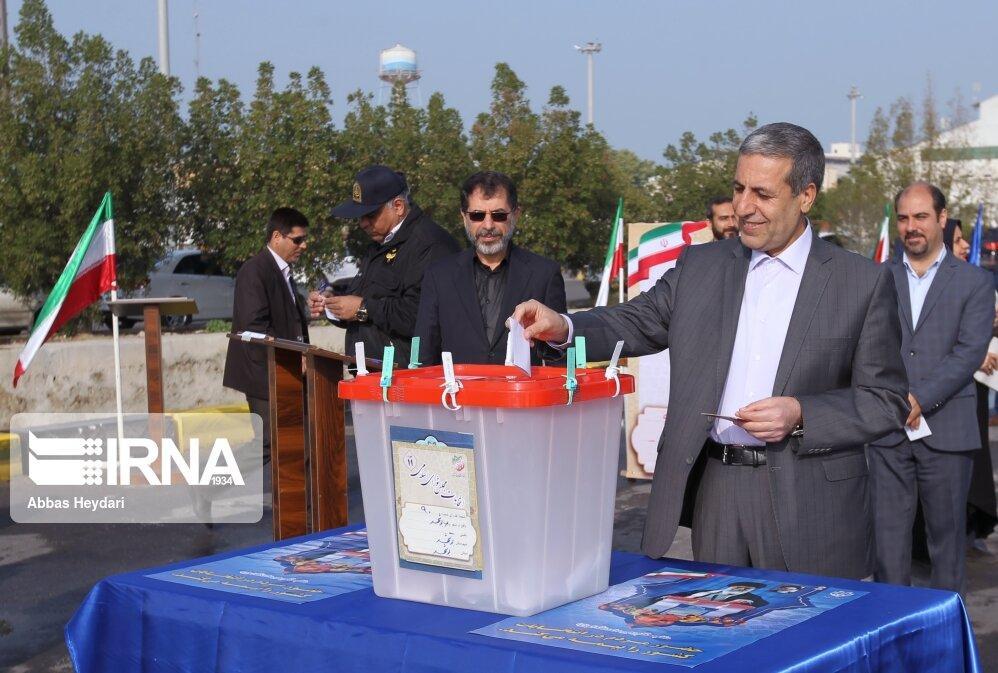 خبرنگاران 98درصد شعب اخذ رای استان بوشهر فعال شدند خبرنگاران 98درصد شعب اخذ رای استان بوشهر فعال شدند