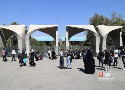 برگزاری امتحانات میان ترم در دانشگاه تهران اختیاری شد ، مهلت حذف ترم تا انتها اردیبهشت ماه