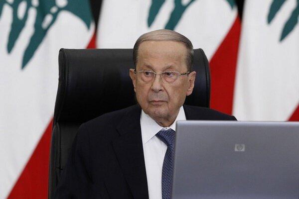 رئیس جمهور لبنان خواهان مساعدت بین المللی برای عبور از بحران شد