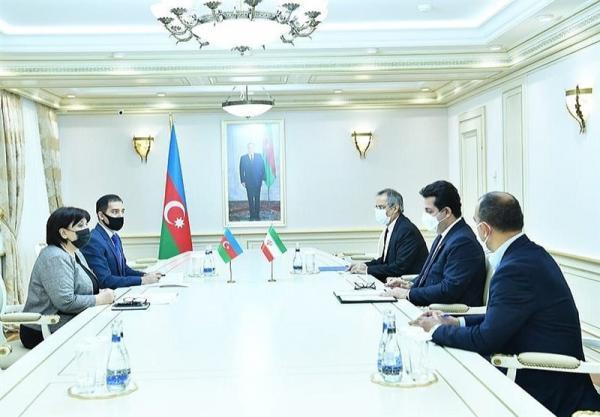 ملاقات سفیر ایران در باکو با رئیس مجلس جمهوری آذربایجان