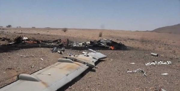 یمن؛ سرنگونی یک هواپیمای جاسوسی ائتلاف سعودی در آسمان الجوف